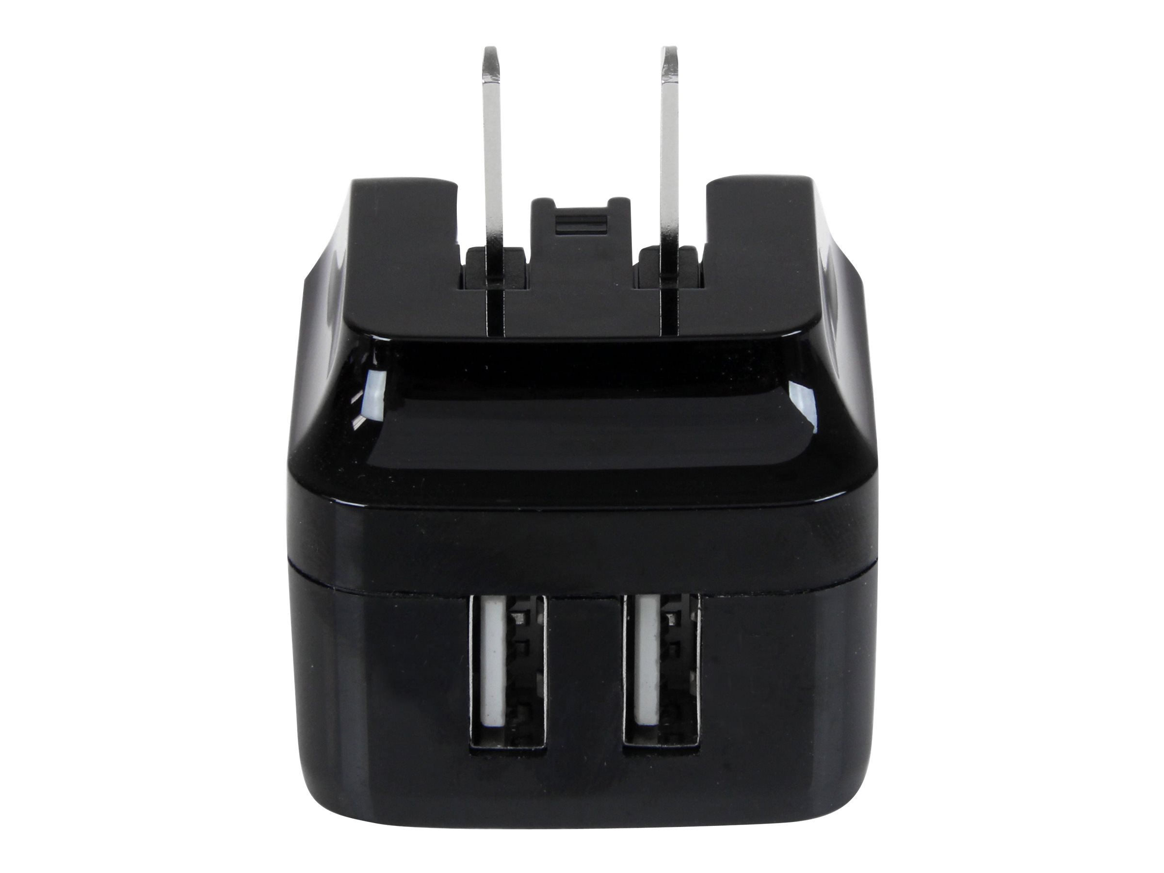 StarTech.com 2 Port USB Ladegerät / Netzteil - 2-fach Ladestecker 17 Watt / 3.4 Amp - Dual Reiseladegerät 110 / 220V - Weiß - Netzteil - 17 Watt - 3.4 A - 2 Ausgabeanschlussstellen (USB)