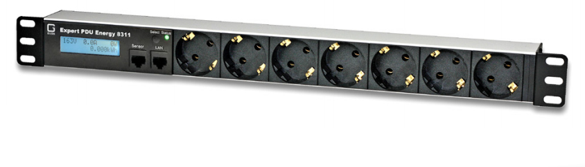 Gude Expert PDU Energy 8311-1 - Stromverteilungseinheit (Rack - einbaufähig), Ansicht 2