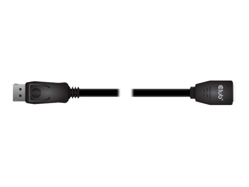 Club 3D DisplayPort-Verlängerungskabel - DisplayPort (W) - zu DisplayPort (M) eingerastet - DisplayPort 1.4 - 3 m, Ansicht 3