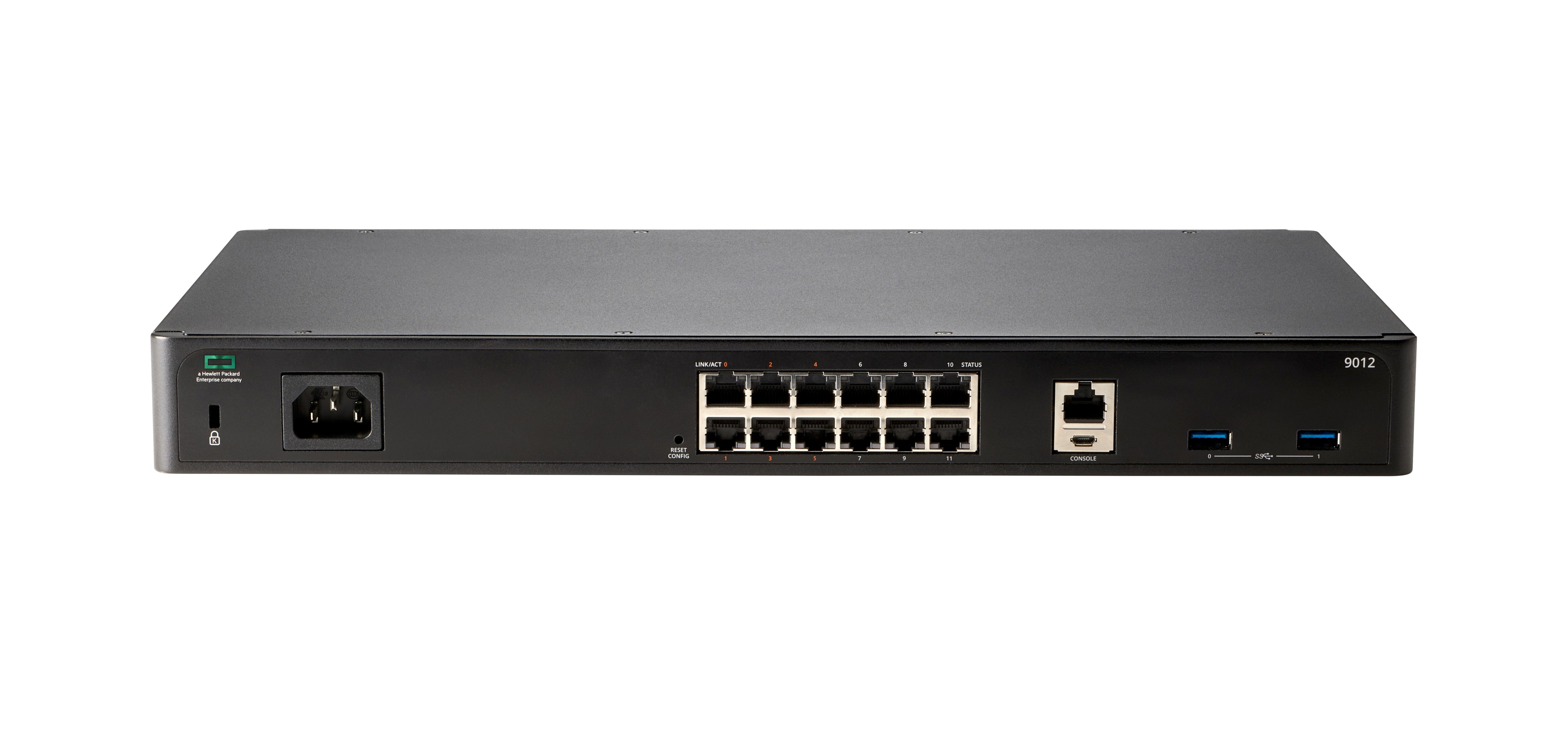 HPE Aruba 9012 (RW) - Gateway - 12 Anschlüsse, Ansicht 4