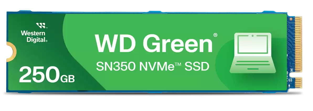 WD Green SN350 - 250 GB - M.2 - 2400 MB/s, Ansicht 3