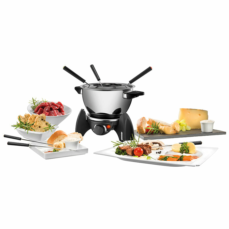 UNOLD FONDUE SET - Fondue-Topf - 500 W - Black/Stainless, Ansicht 3