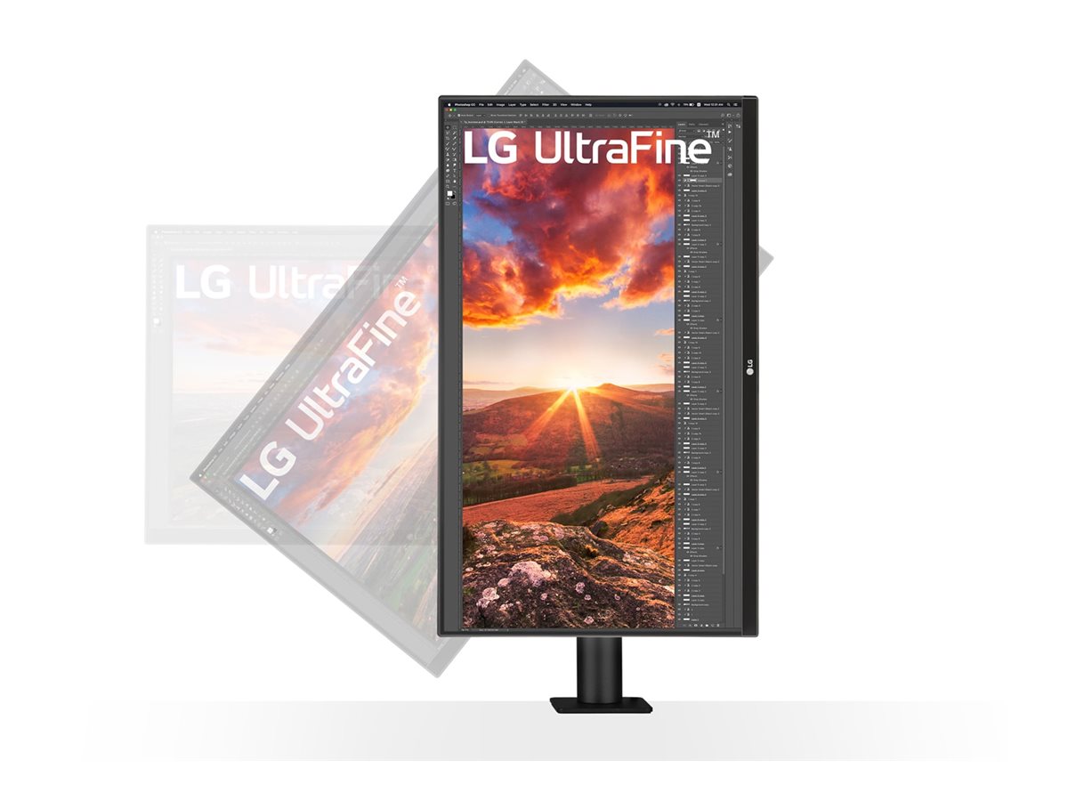 LG UltraFine Ergo 27UN880P-B - UN880P Series - LED-Monitor - 68 cm (27)