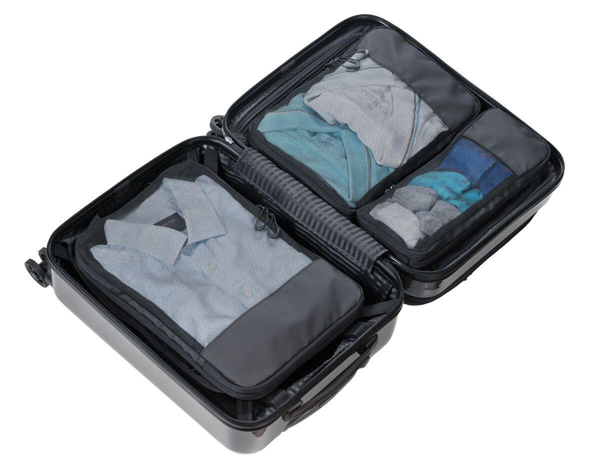 Troika Kompressionstaschen Set BLACK PACKING CUBES, Ansicht 2