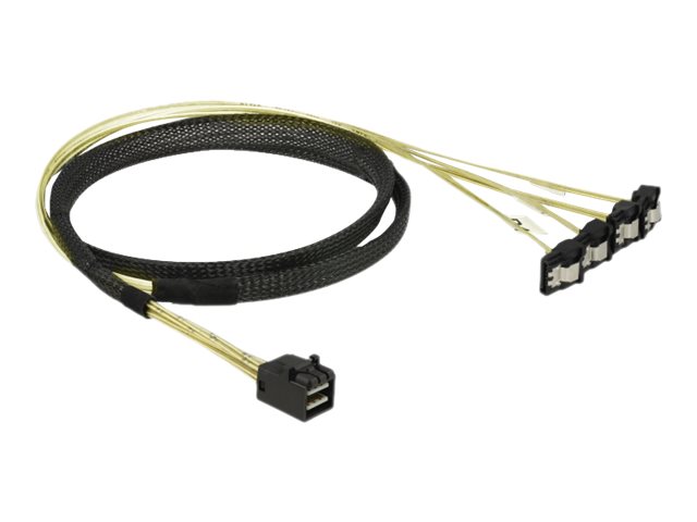 Delock SATA- / SAS-Kabel - SAS 6Gbit/s - 4x Mini SAS HD (SFF-8643)