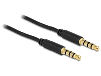 Delock Headset-Kabel - 4-poliger Mini-Stecker männlich zu 4-poliger Mini-Stecker männlich
