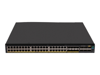 HPE Networking Comware 5720 40p 10GBASE-T 8p SFP+ 1G10G 6p QSFP28 100G Switch