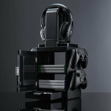 Numskull Games 5056280455981, Diskettenhalter für Spiele, Xbox, Schwarz, Weiß, Matt, 1 Stück(e), Ansicht 3