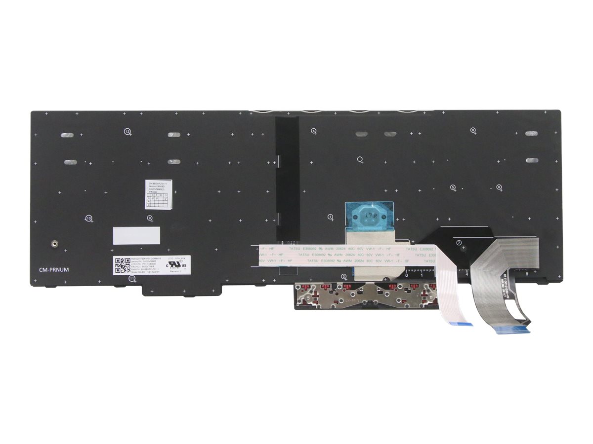 Lenovo 5N20V78916 - Tastatur - Tastatur mit Hintergrundbeleuchtung - Lenovo - ThinkPad T15, Ansicht 4