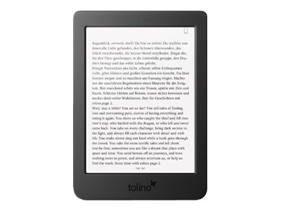 Tolino Page 2 - eBook-Reader - 8 GB einfarbig E Ink Carta
