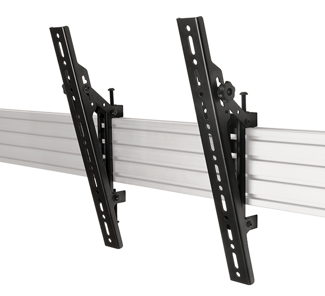 B-TECH BT8390-VESA400T - Flachbildschirm-Montagearm - Schwarz - 70 kg - Schiene - 177,8 cm (70) - 106,7 cm (42), Ansicht 2