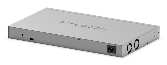 Netgear Smart GS728TXP - V3 - Switch - L3 Lite - Smart - 24 x 10/100/1000 (PoE+), Ansicht 3