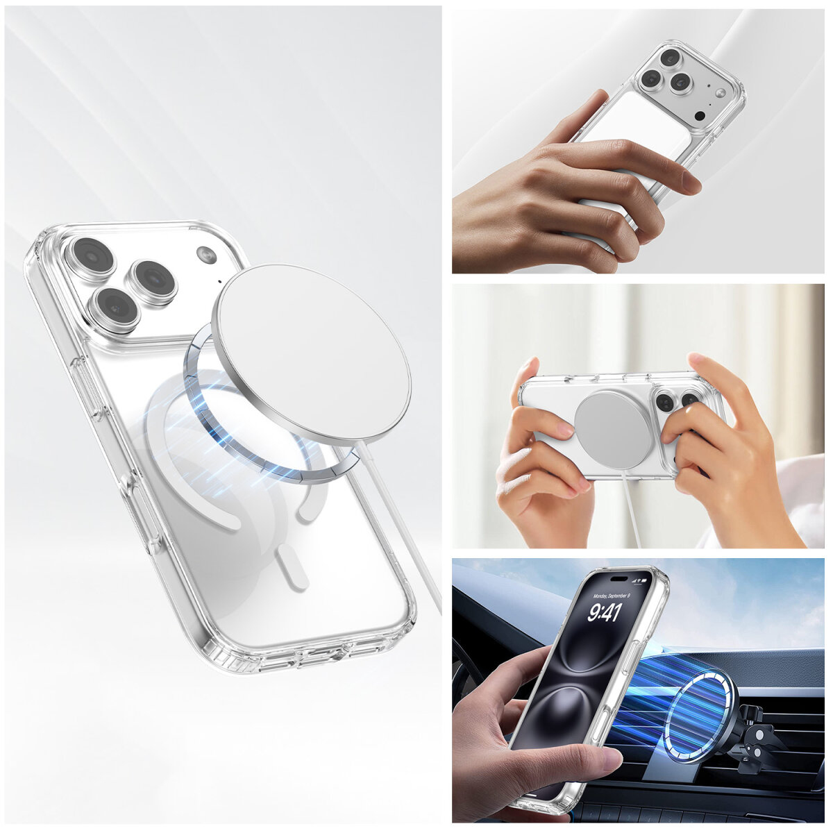 4smarts 3in1 Premium Starter Set für Apple iPhone 17 Pro MagSafe-kompatibel, Ansicht 3