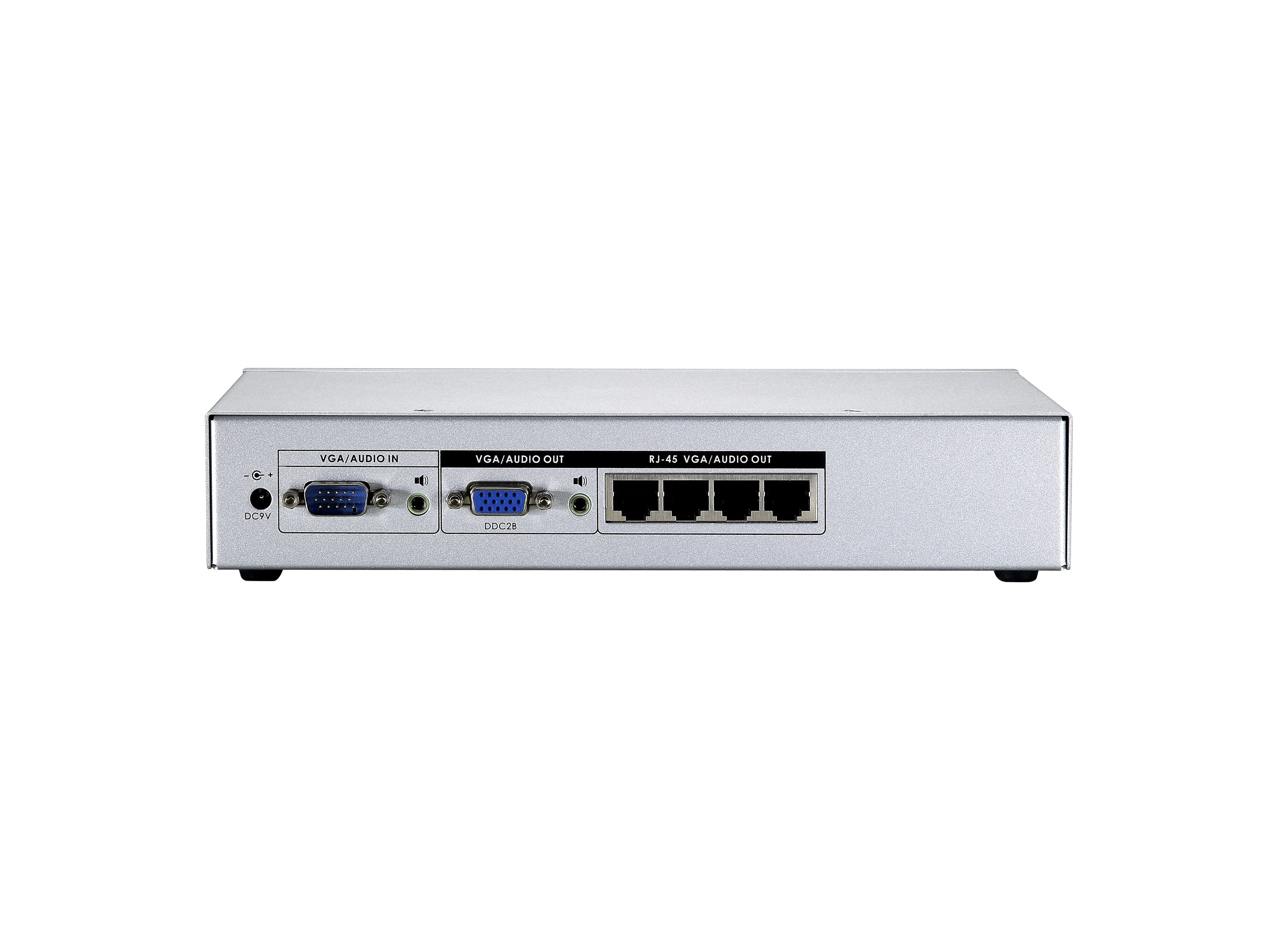 LevelOne AVE-9304 4-port LR Cat.5 A/V Transmitter, Ansicht 3