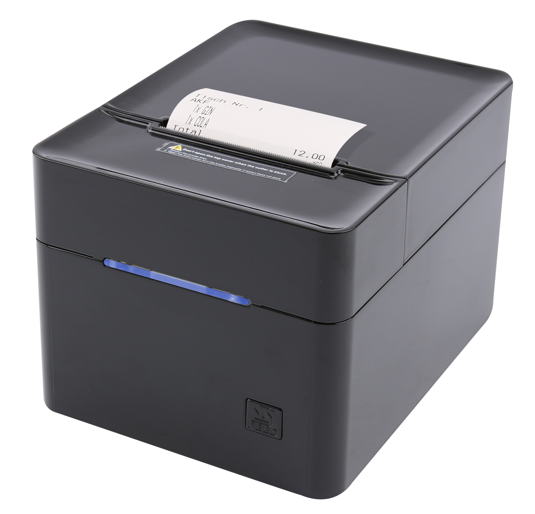 Olympia 947990055 - Direkt Wärme - POS-Drucker - 250 mm/sek - 12 x 24 mm - 8 cm - 8 cm, Ansicht 3