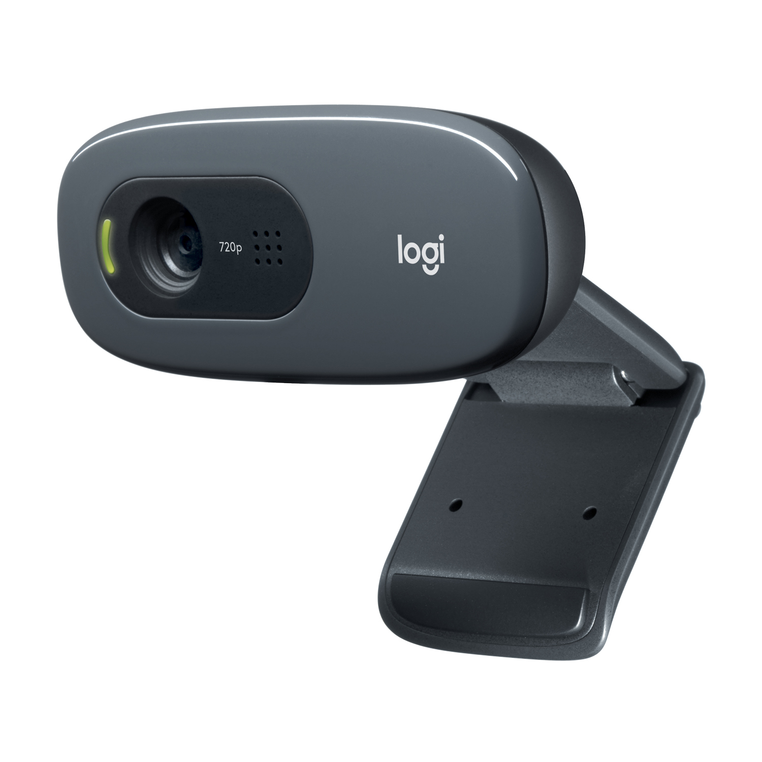 Logitech C270 HD Webcam - Webcam - Farbe - 1280 x 720, Ansicht 2