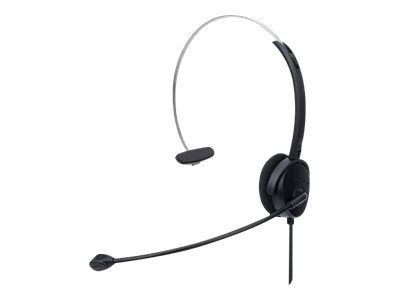 Manhattan Mono On-Ear Headset (USB), Microphone Boom (padded)