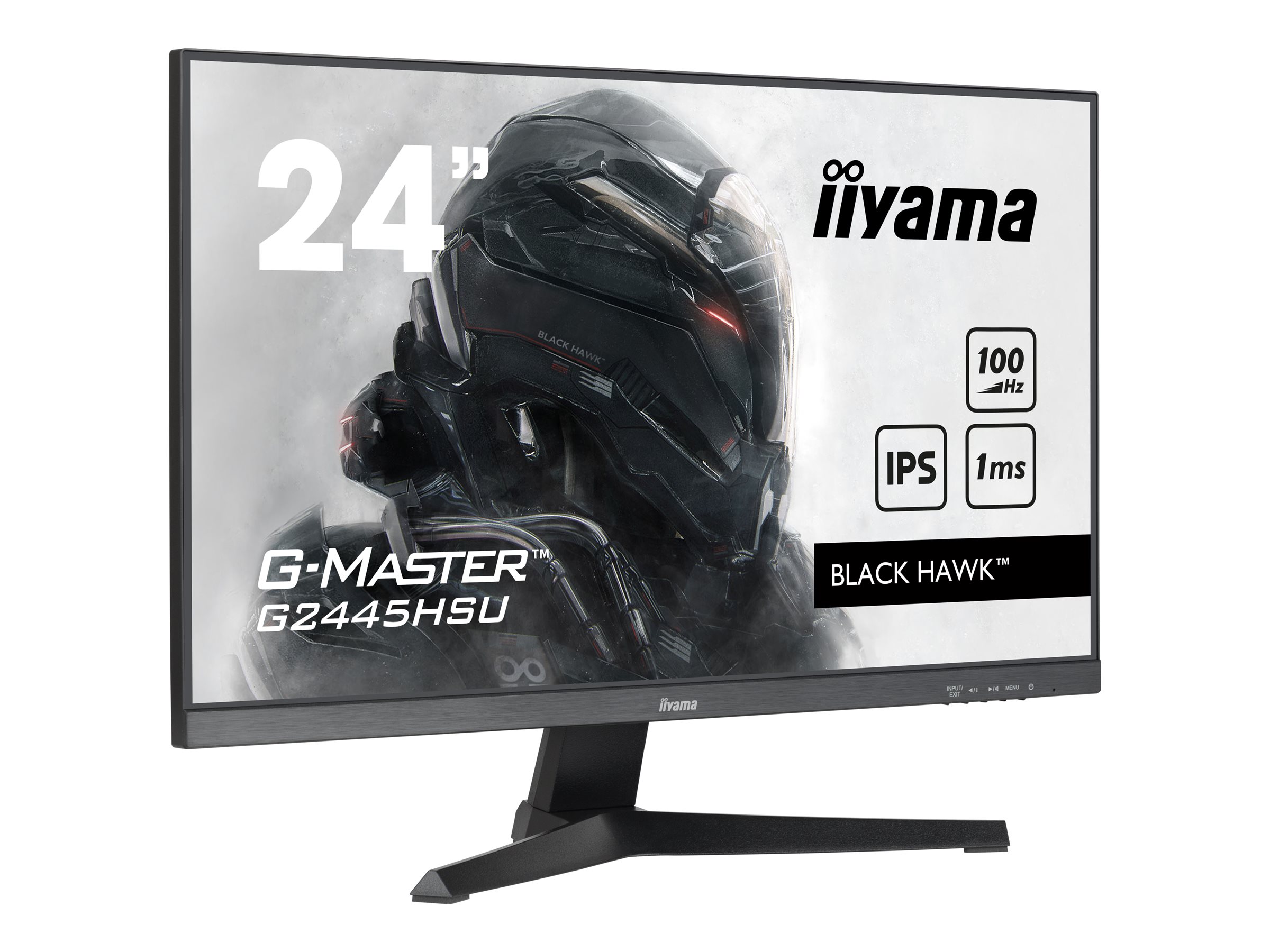 Iiyama G-MASTER Black Hawk G2445HSU-B1 - LED-Monitor - 60.5 cm (24)
