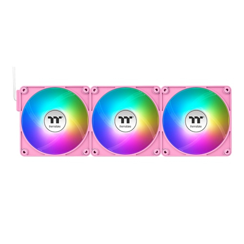 Thermaltake CT120 EX Reverse Fan Pink 3 Pack ARGB Sync - Gehäuse-Lüfter - 500 rpm, Ansicht 3