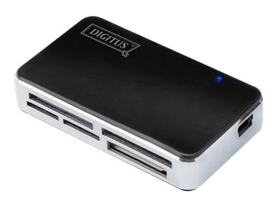 DIGITUS DA-70322-1 - Kartenleser - All-in-one (MS, MS PRO, MMC, SD, xD, MS PRO Duo, miniSD, CF, RS-MMC, MMCmobile, microSD, MMCplus, MMCmicro, SDHC, MS Micro) - USB 2.0