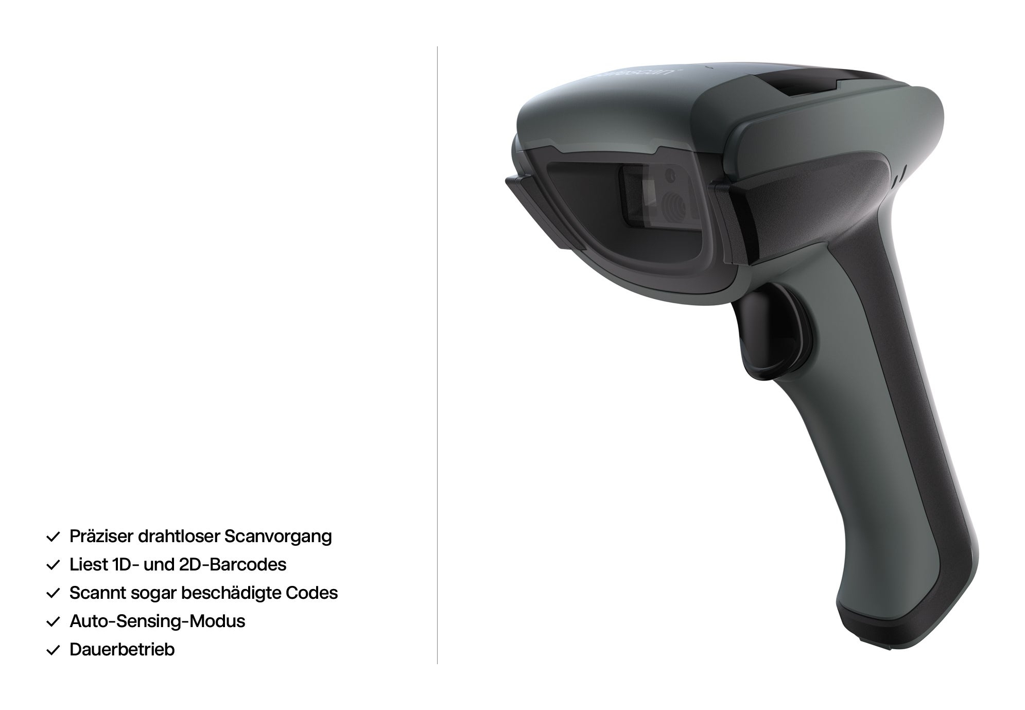 Safescan Barcode Scanner 350-BT 1D und 2D kabellos, Ansicht 3