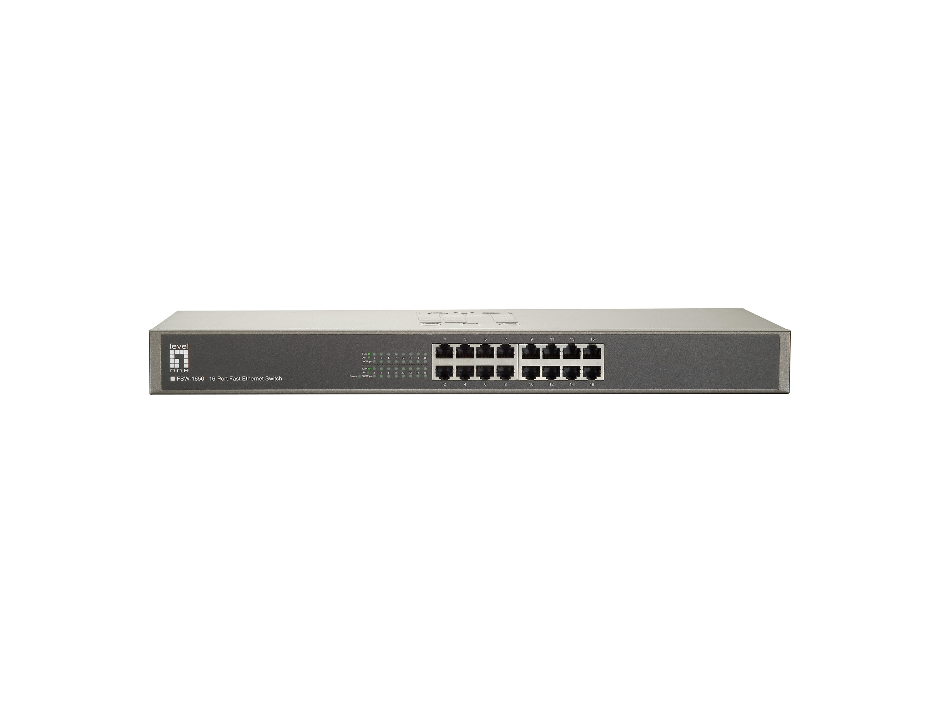 LevelOne FSW-1650 - Switch - unmanaged - 16 x 10/100, Ansicht 3