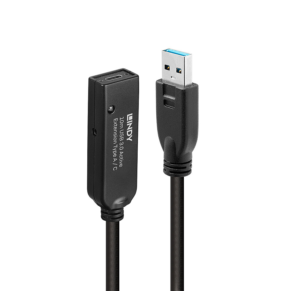 Lindy 10m USB 3.0 Aktivverlängerung Typ A an C - Kabel - Digital/Daten, Ansicht 5