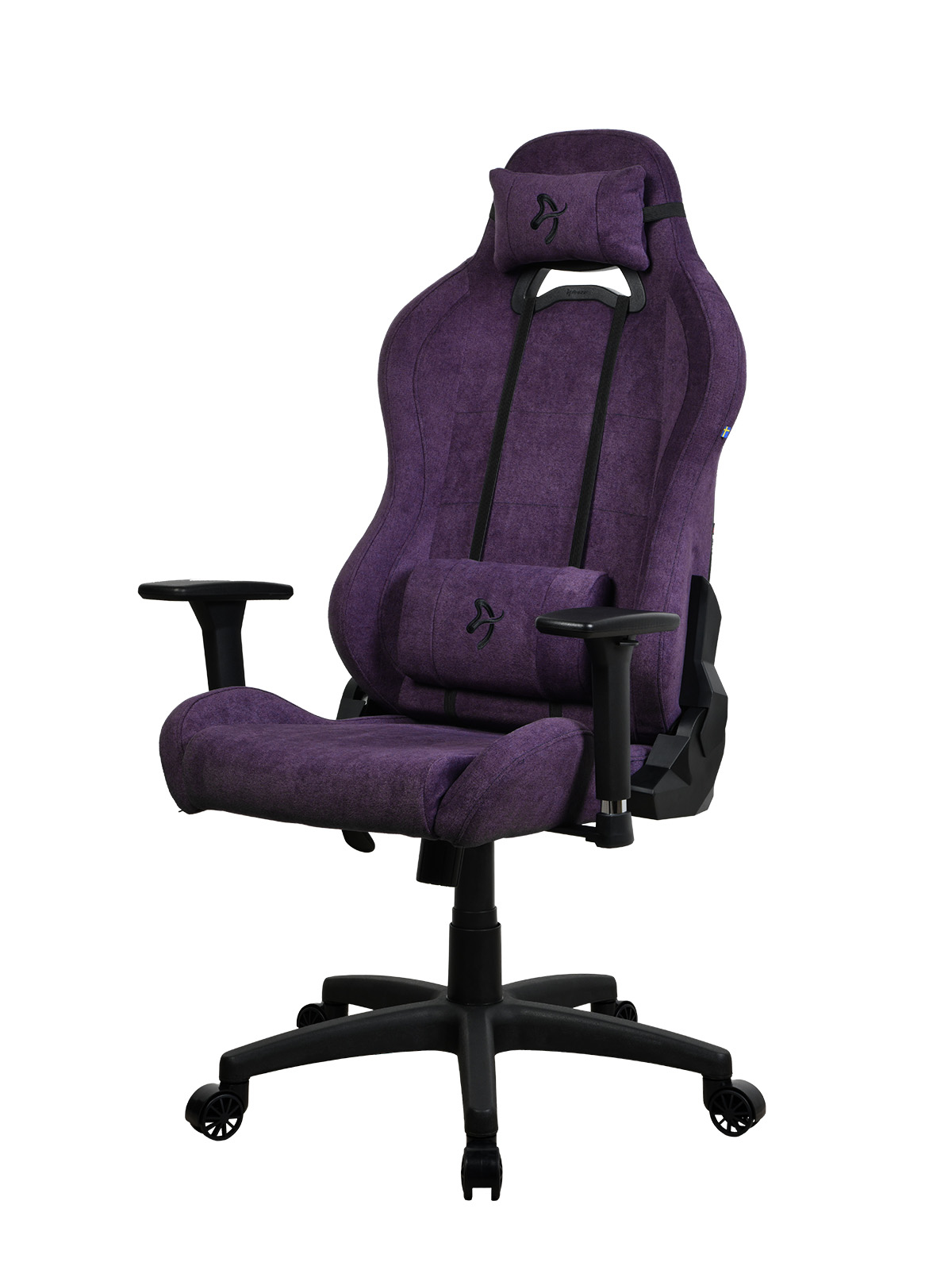 Arozzi Gaming Stuhl Toretta Purple SoftFabric, Ansicht 3
