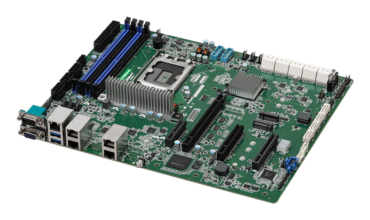 ASRock Rack EC266D4-4L - Motherboard - ATX - LGA1700-Sockel, Ansicht 3