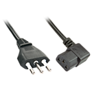 Lindy Stromkabel - CEI 23-50 (M) bis IEC 60320 C13, Ansicht 3