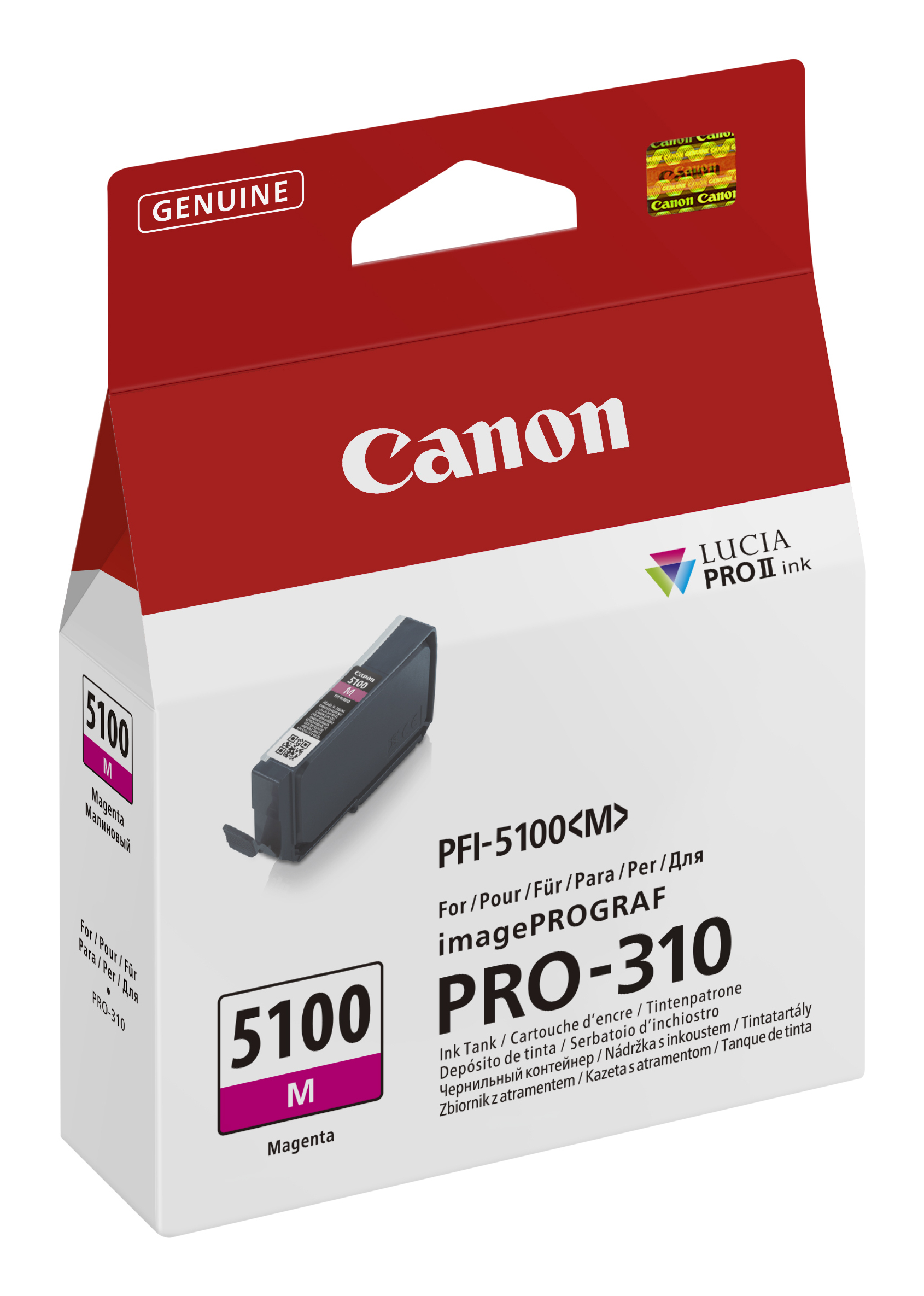 Canon PFI-5100 M - 14.4 ml - Magenta - original, Ansicht 2