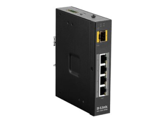D-Link DIS 100G-5PSW - Switch - unmanaged - 4 x 101001000 (PoE+)