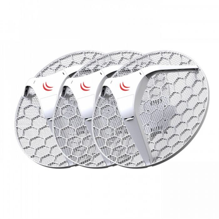 MikroTik LHG 5 - Wireless Router 5 GHz - Stangenmontage (Packung mit 3), Ansicht 2