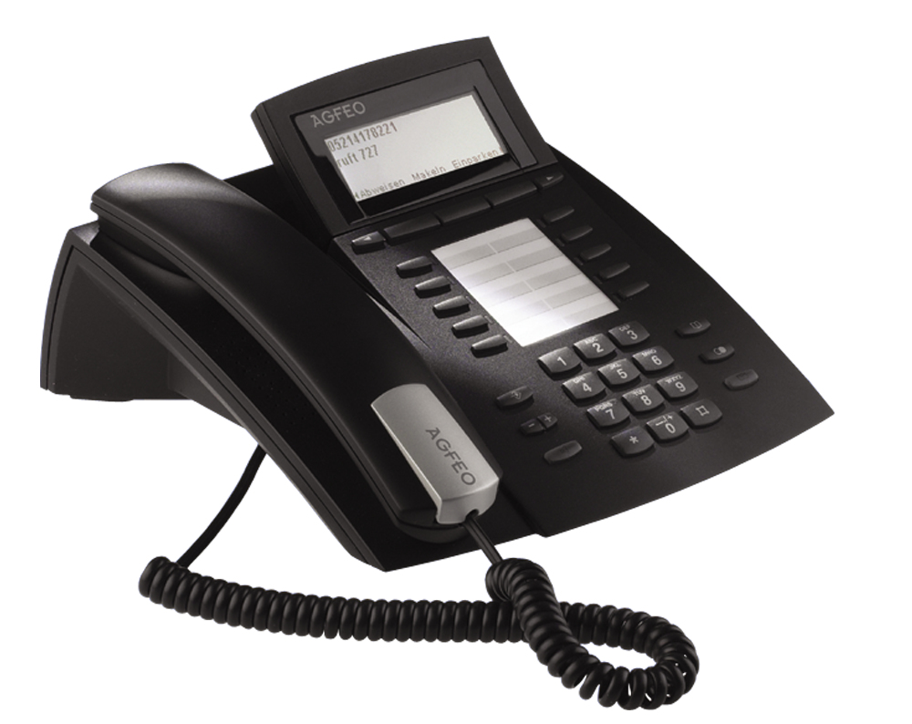 AGFEO ST 42 - ISDN-Telefon - Schwarz, Ansicht 2