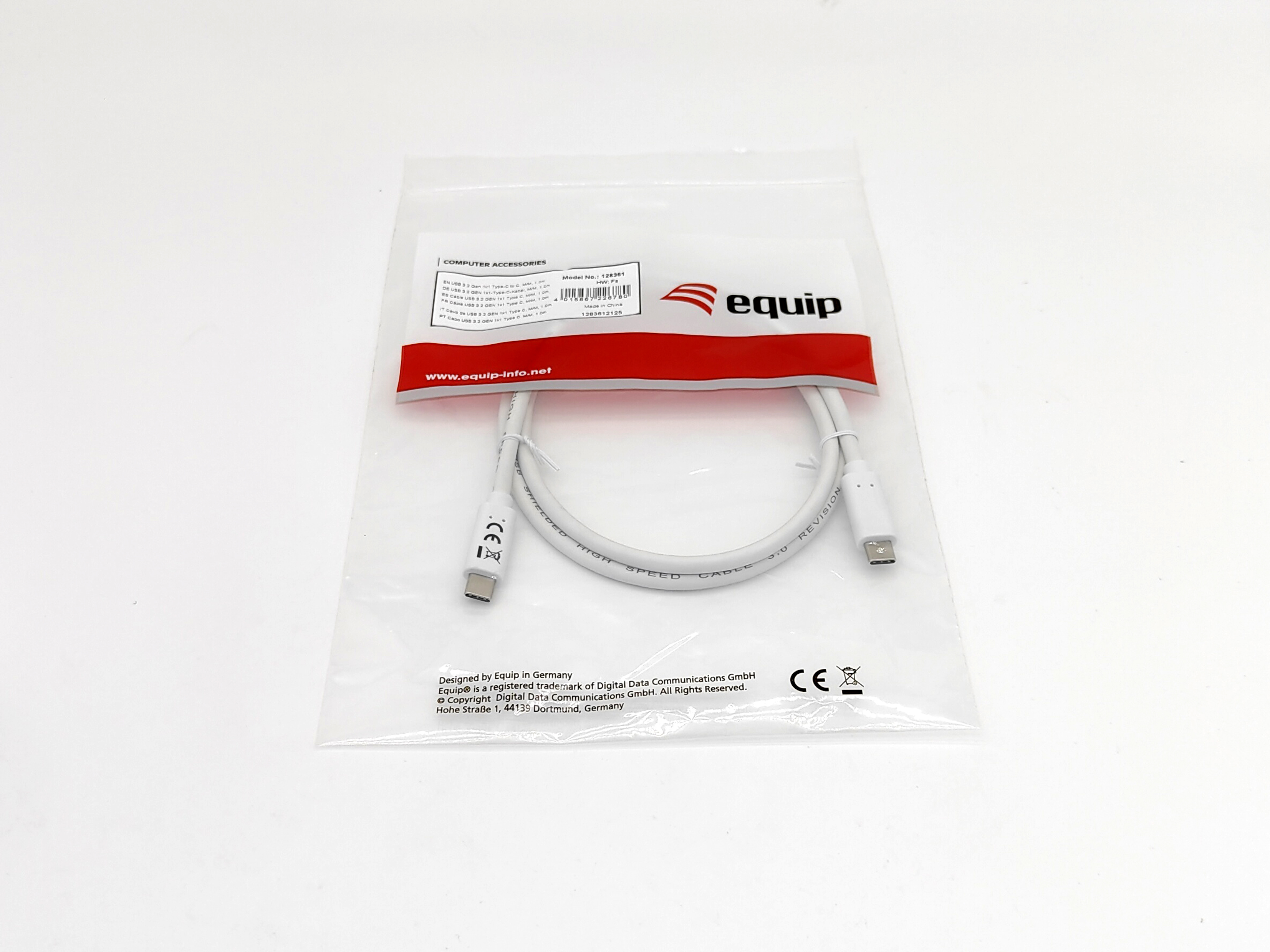 Equip USB-Kabel - 24 pin USB-C (M) zu 24 pin USB-C (M), Ansicht 2