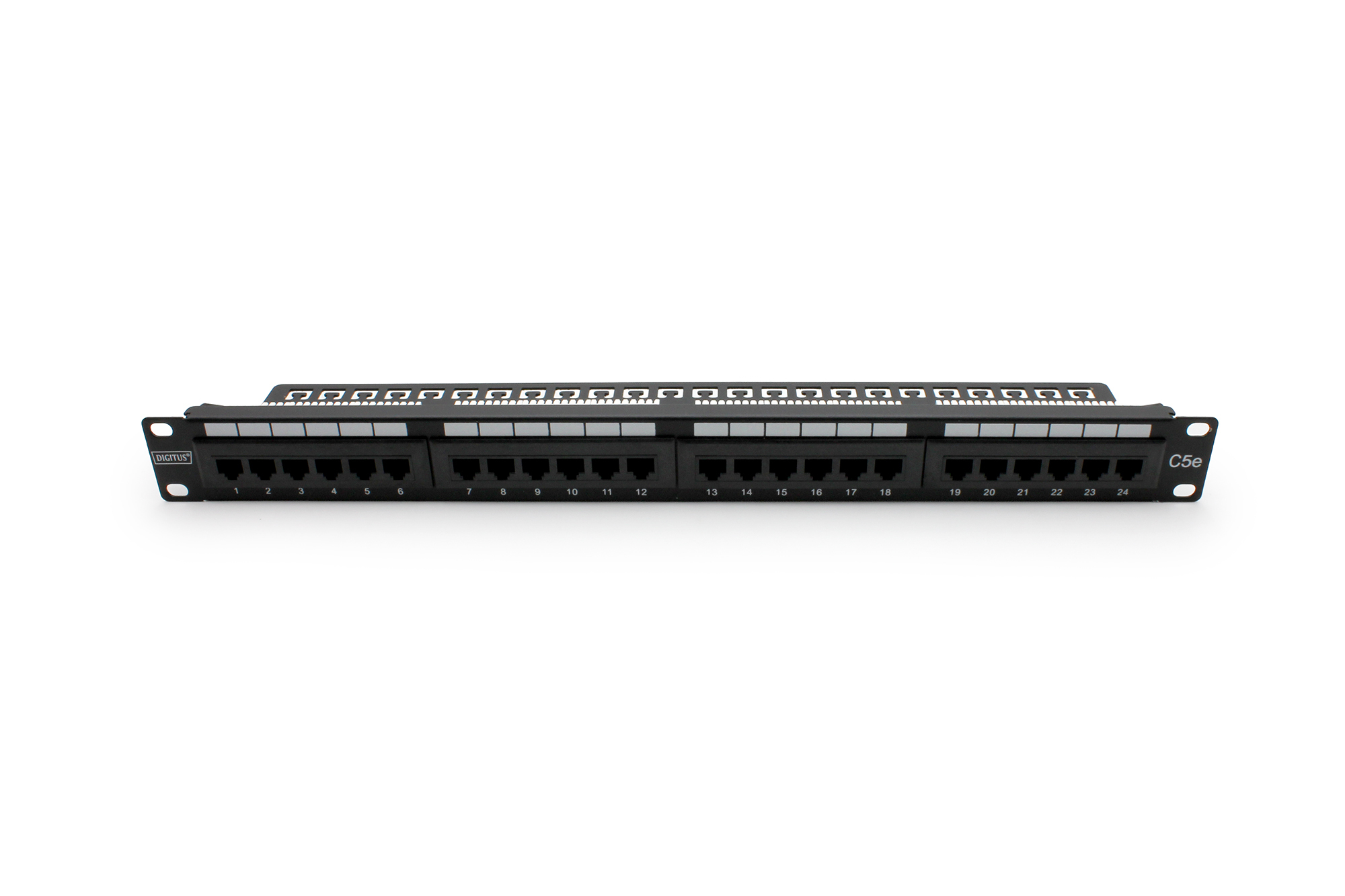 DIGITUS CAT 5e Patch Panel, Ansicht 2