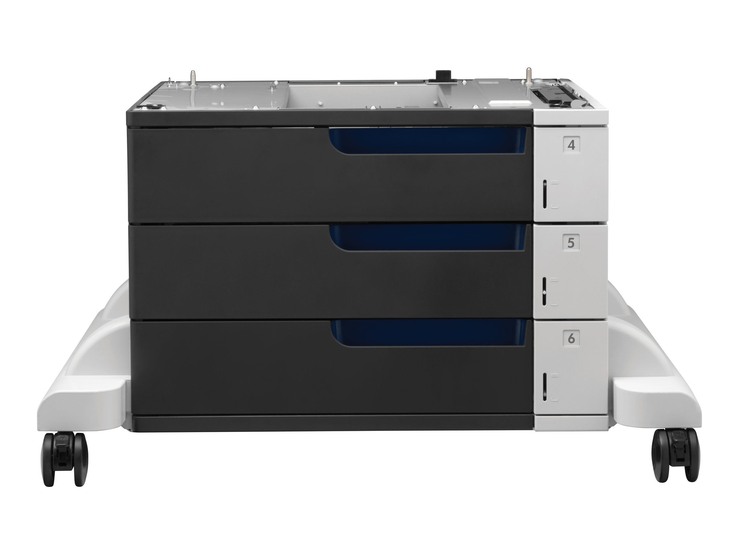 HP  Druckerbasis mit Medienzuführung - 1500 Blätter in 3 Schubladen (Trays)