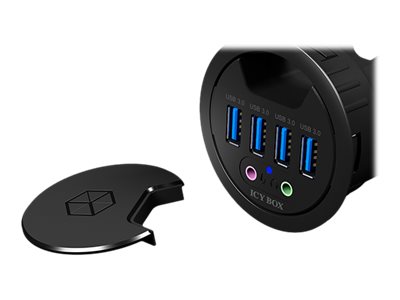 ICY BOX ICY BOX IB-HUB1403A - Hub - 4 x SuperSpeed USB 3.0, Ansicht 4
