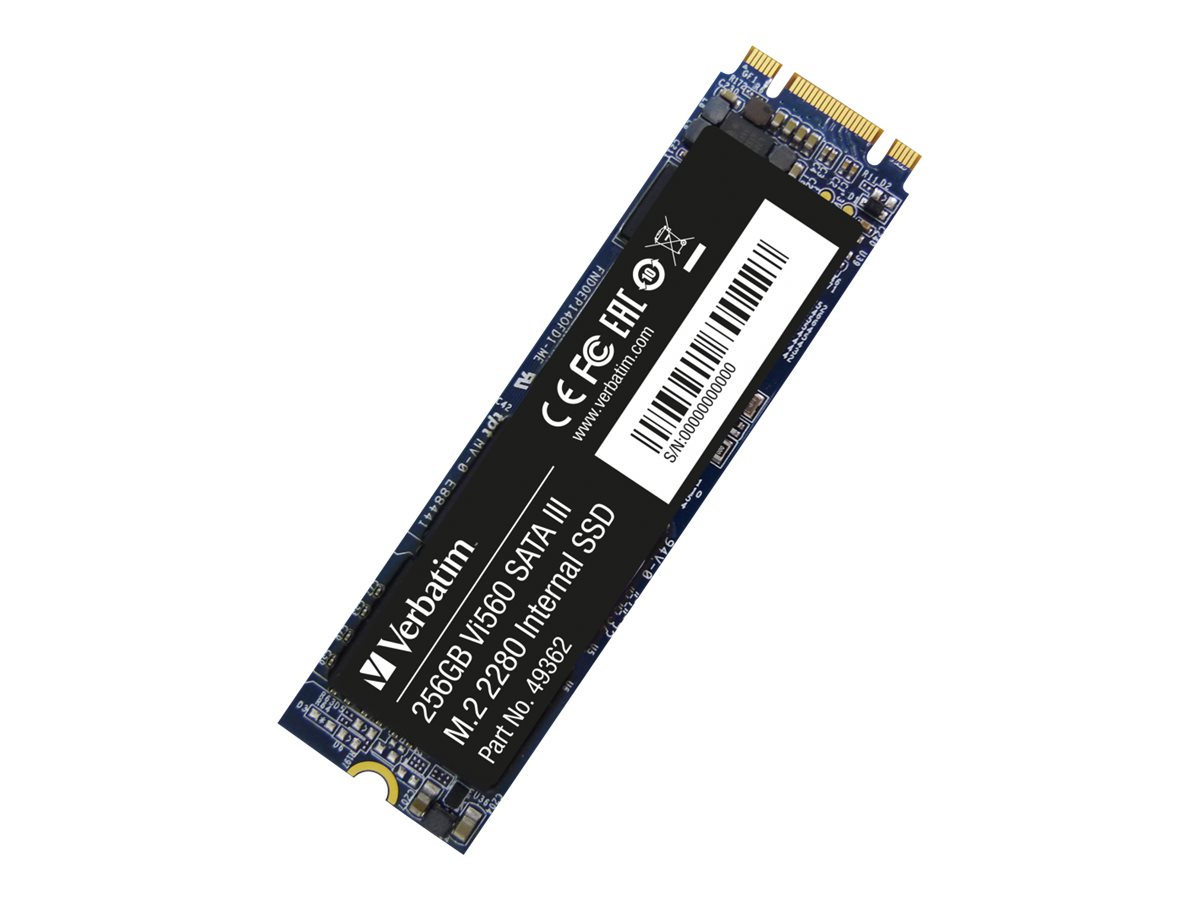 Verbatim Vi560 S3 - 256 GB SSD - intern - M.2 2280