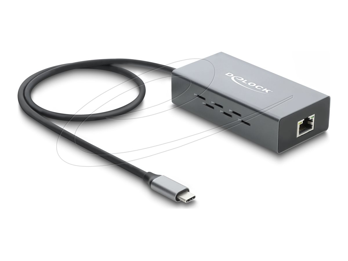 Delock USB-Adapter - USB-C (M) zu RJ-45 (W)