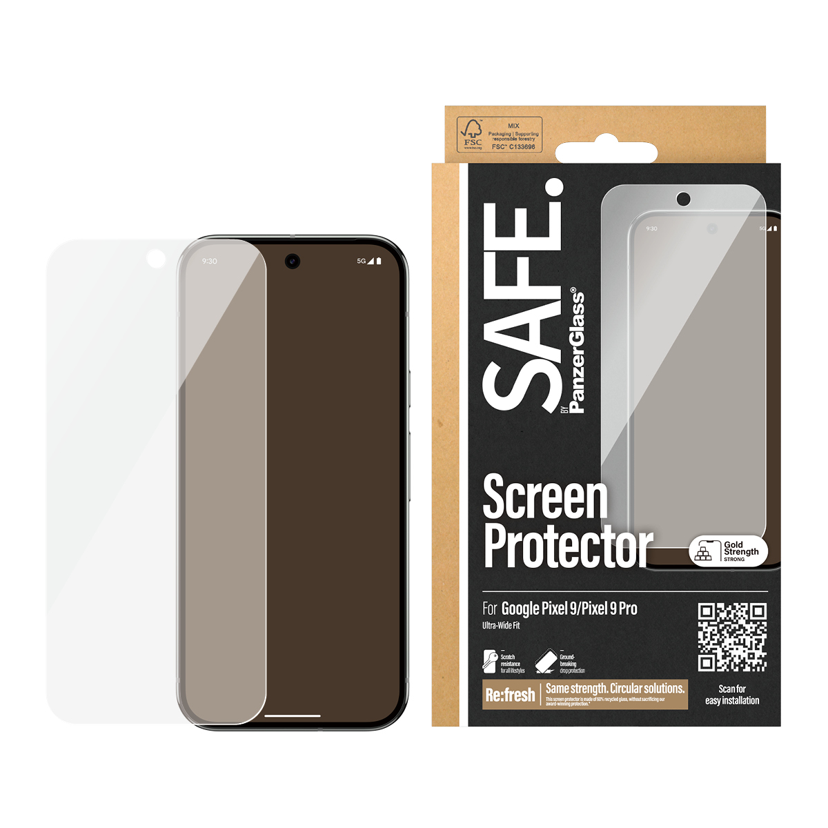 PanzerGlass SAFE. by PanzerGlass - Bildschirmschutz für Handy, Ansicht 4