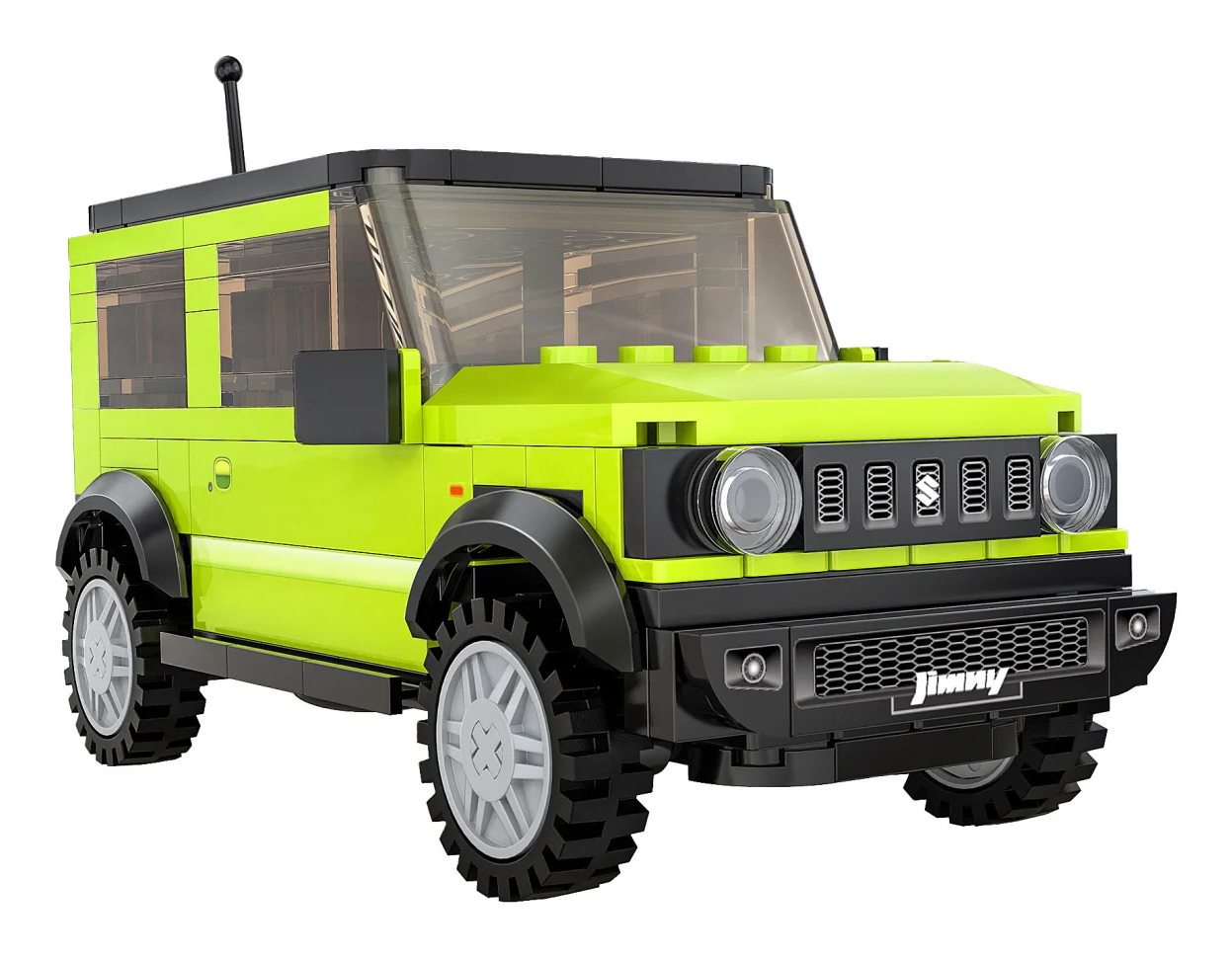 JAMARA CaDA Suzuki Jimny 1 24 Bricks grün 8+, Ansicht 3