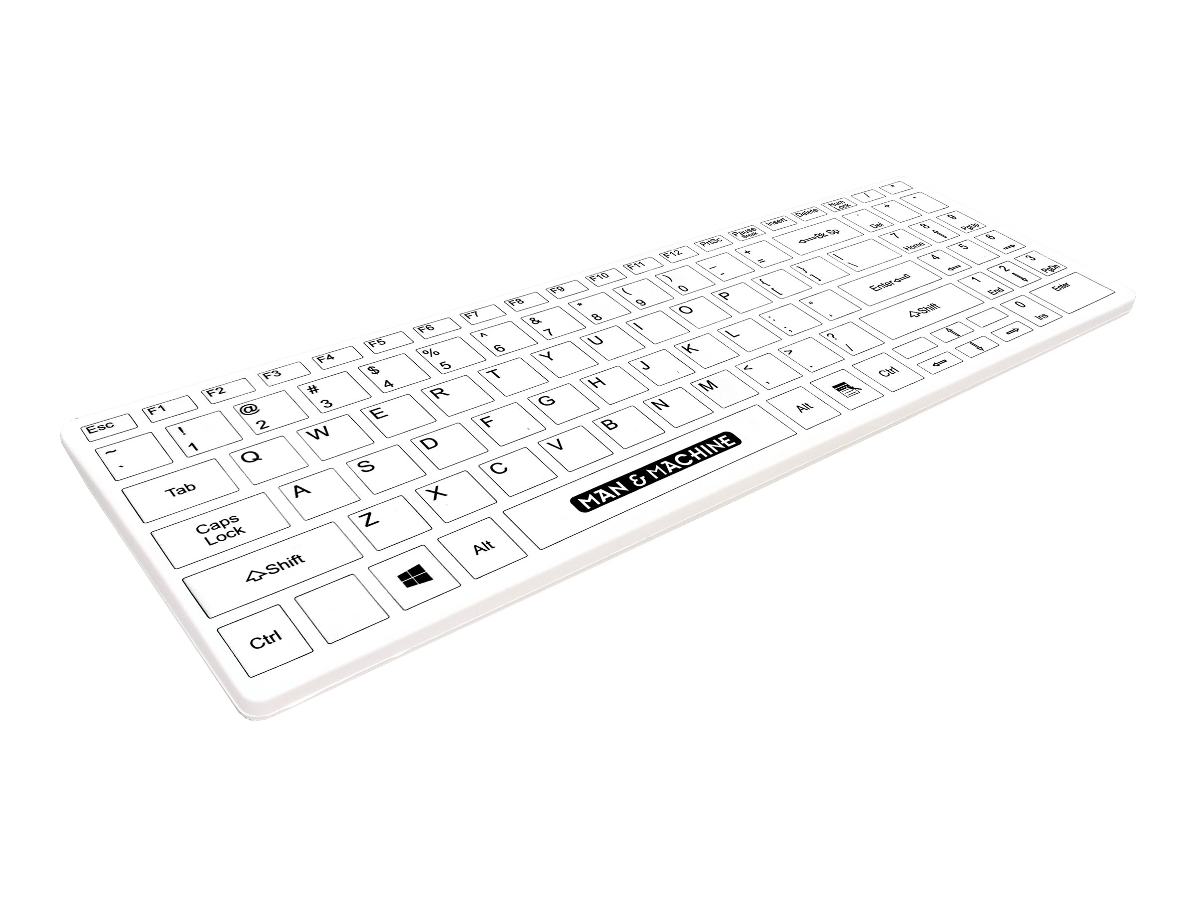 Man-Machine Man & Machine Its Cool Flat - Tastatur - USB - TL: Deutsch, QWERTZ, Ansicht 3