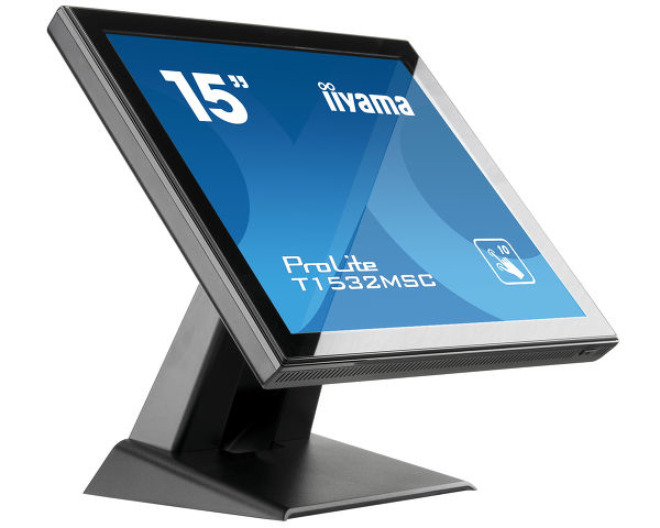 Iiyama T1532MSC-B5X, 38,1 cm (15&quot;), 1024 x 768 Pixel, XGA, 330 cd/m², 0,297 x 0,297 mm, 700:1