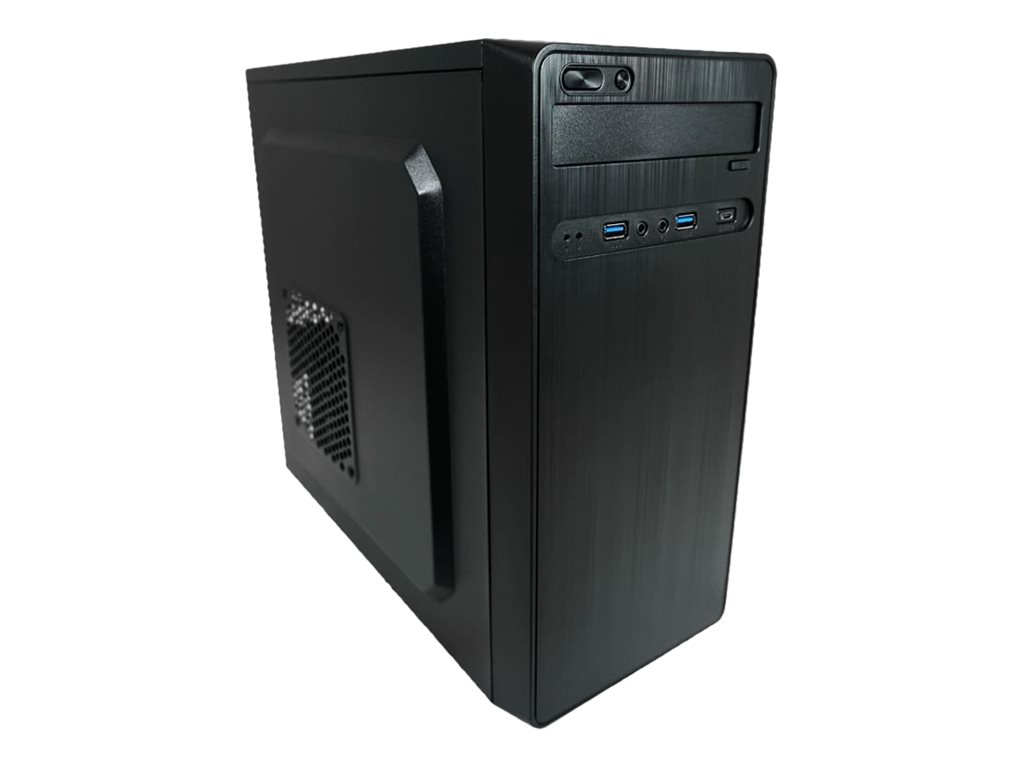 LC-Power 2017MB - - micro ATX - Schwarz - USB/Audio