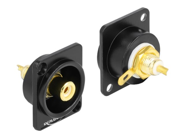 Delock D-Type Module RCA female to solder connector