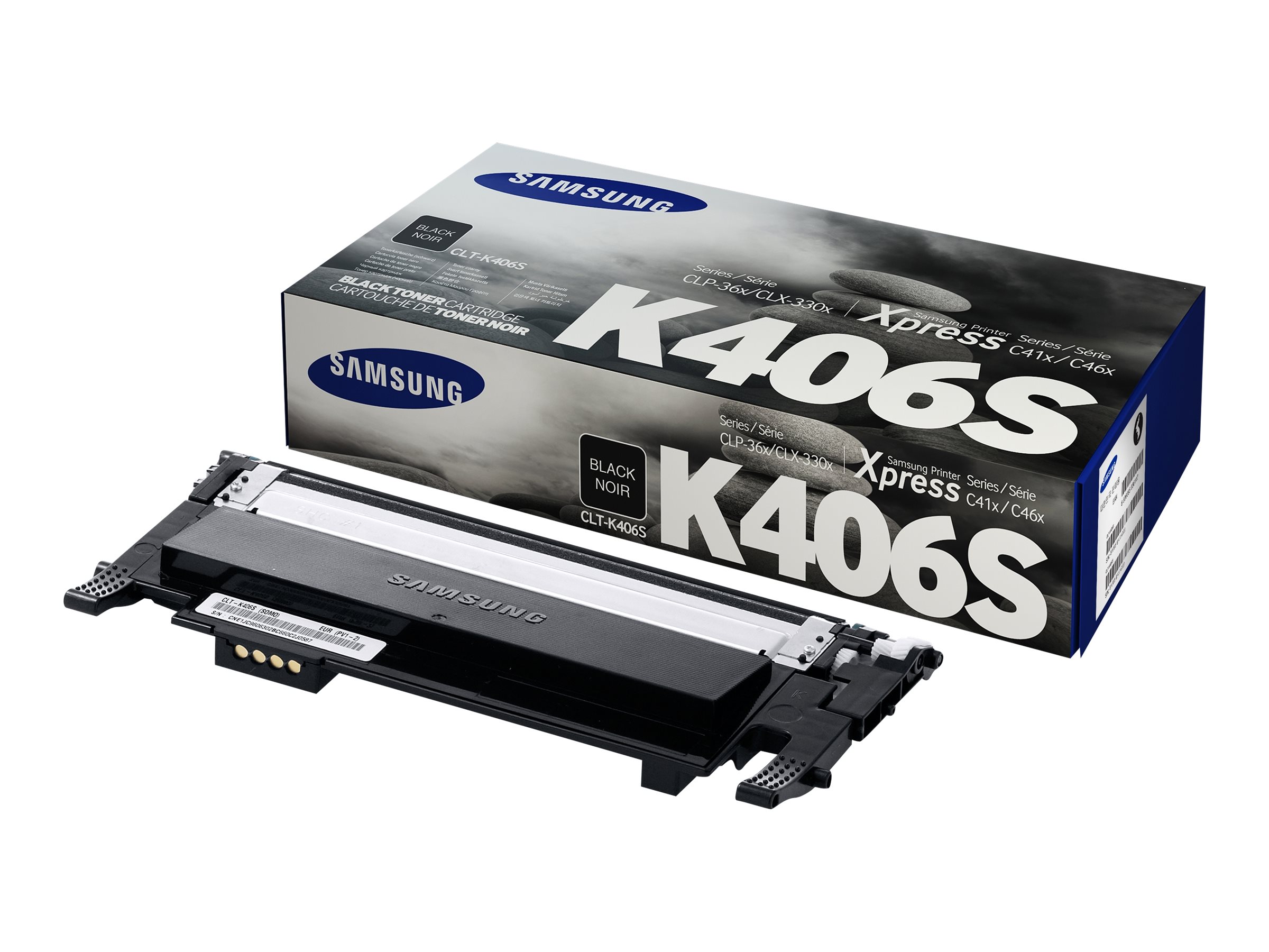 HP Samsung CLT-K406S - Schwarz - Original - Tonerpatrone (SU118A)