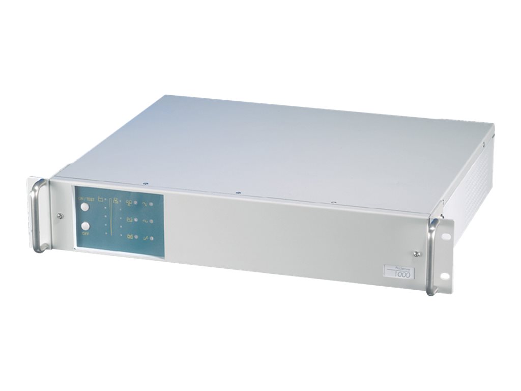 ROLINE LineSecure 1000R - USV (Rack - einbaufähig) - Wechselstrom 230 V - 670 Watt - 1000 VA