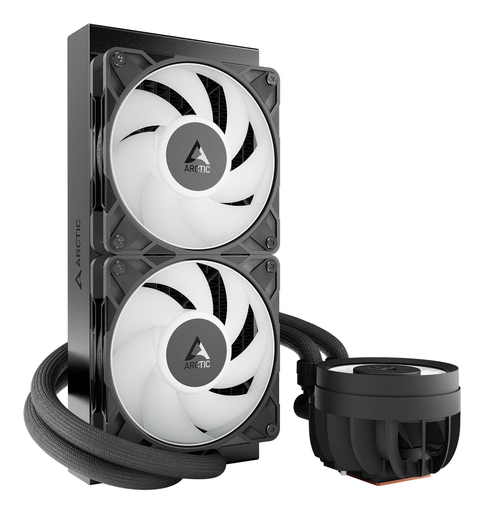 Arctic Liquid Freezer III Pro 240 A-RGB - Wasserkühlung - Kühlergröße: 240 mm - (für: AM5, AM4, LGA1700, LGA1851) - Schwarz, Ansicht 2