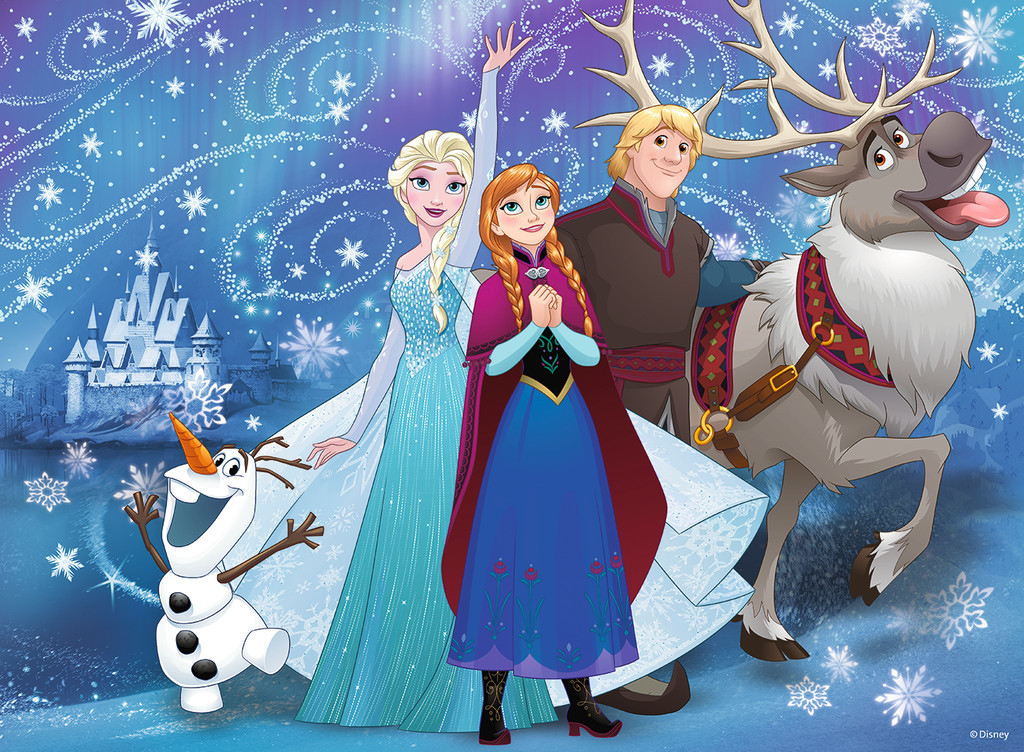 Ravensburger Glitzernder Schnee - 100 Stück(e) - Cartoons - 6 Jahr(e), Ansicht 2